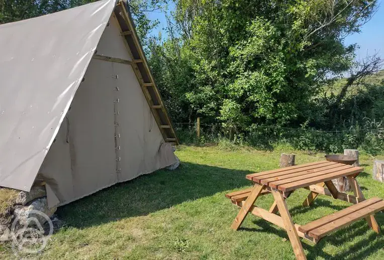 Celtic pod tent