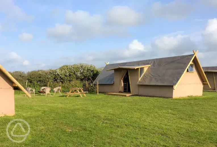 Celtic longhouse tent 