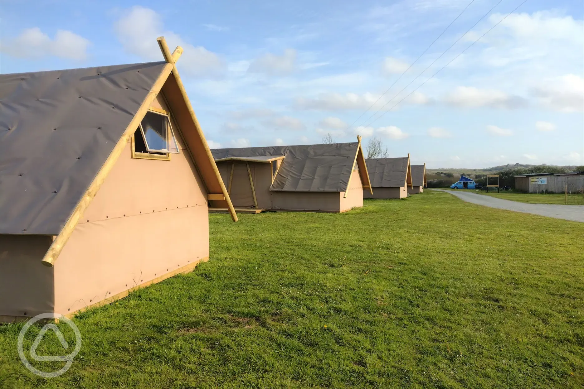 Celtic longhouse tent exteriors