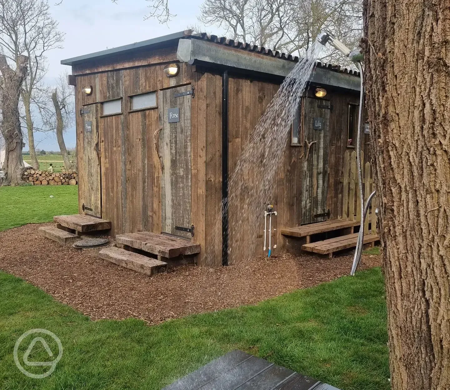 Outdoor shower