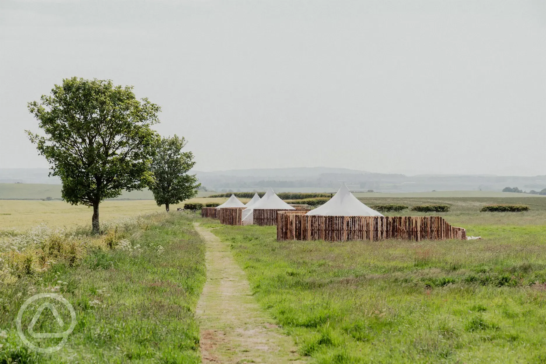 Over view of site