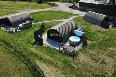 Aerial of site
