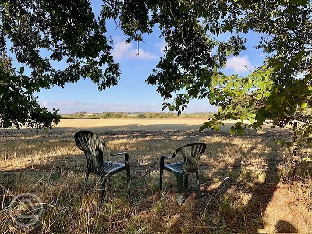 Chairs and view