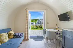 View from the ensuite glamping pod View from the ensuite glamping pod