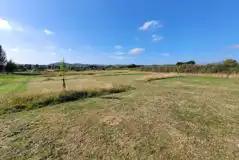 Spacious grass pitches Spacious grass pitches