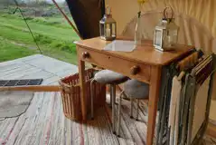 Bell tent furnishings
