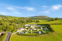 Campsite aerial