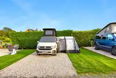 Electric hardstanding pitches with 16 amp hook ups