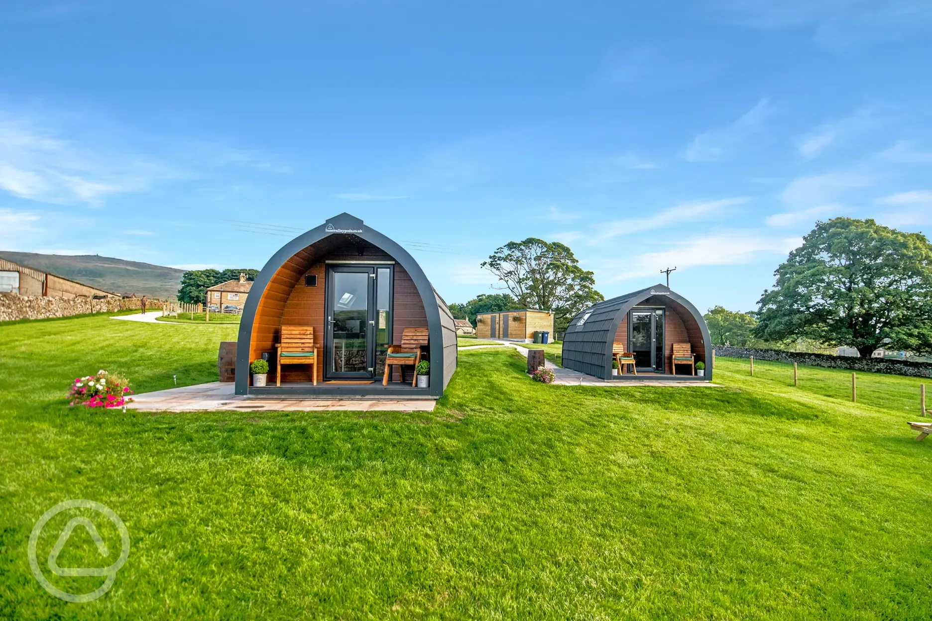 Glamping pods