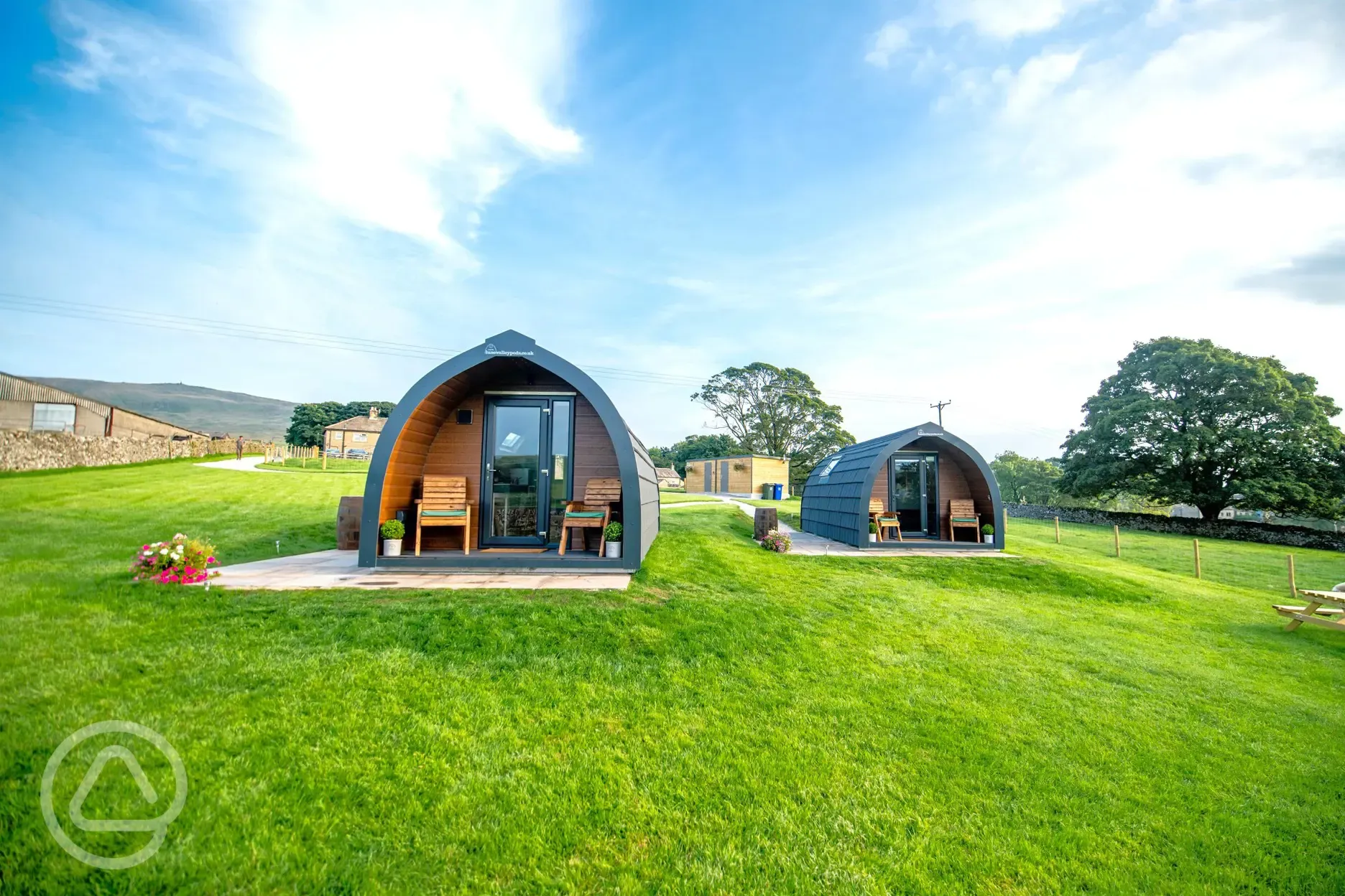 Glamping pods