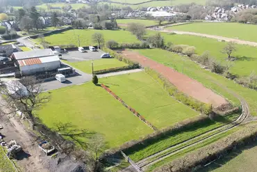 Aerial of Vishwell Farm