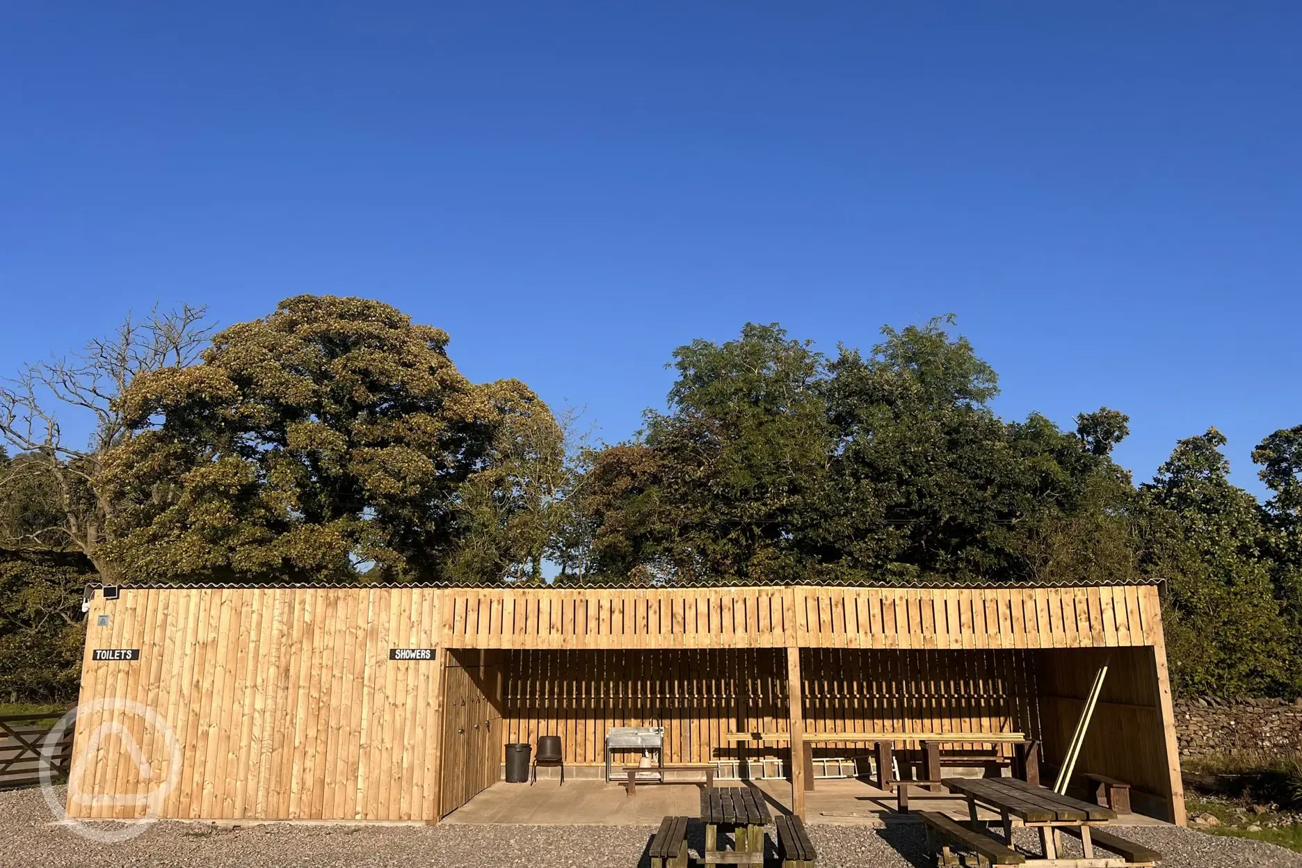 Facilities and washing up area