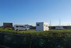 Electric hardstanding touring pitches (3m x 8m) with a 16 amp electric hook up