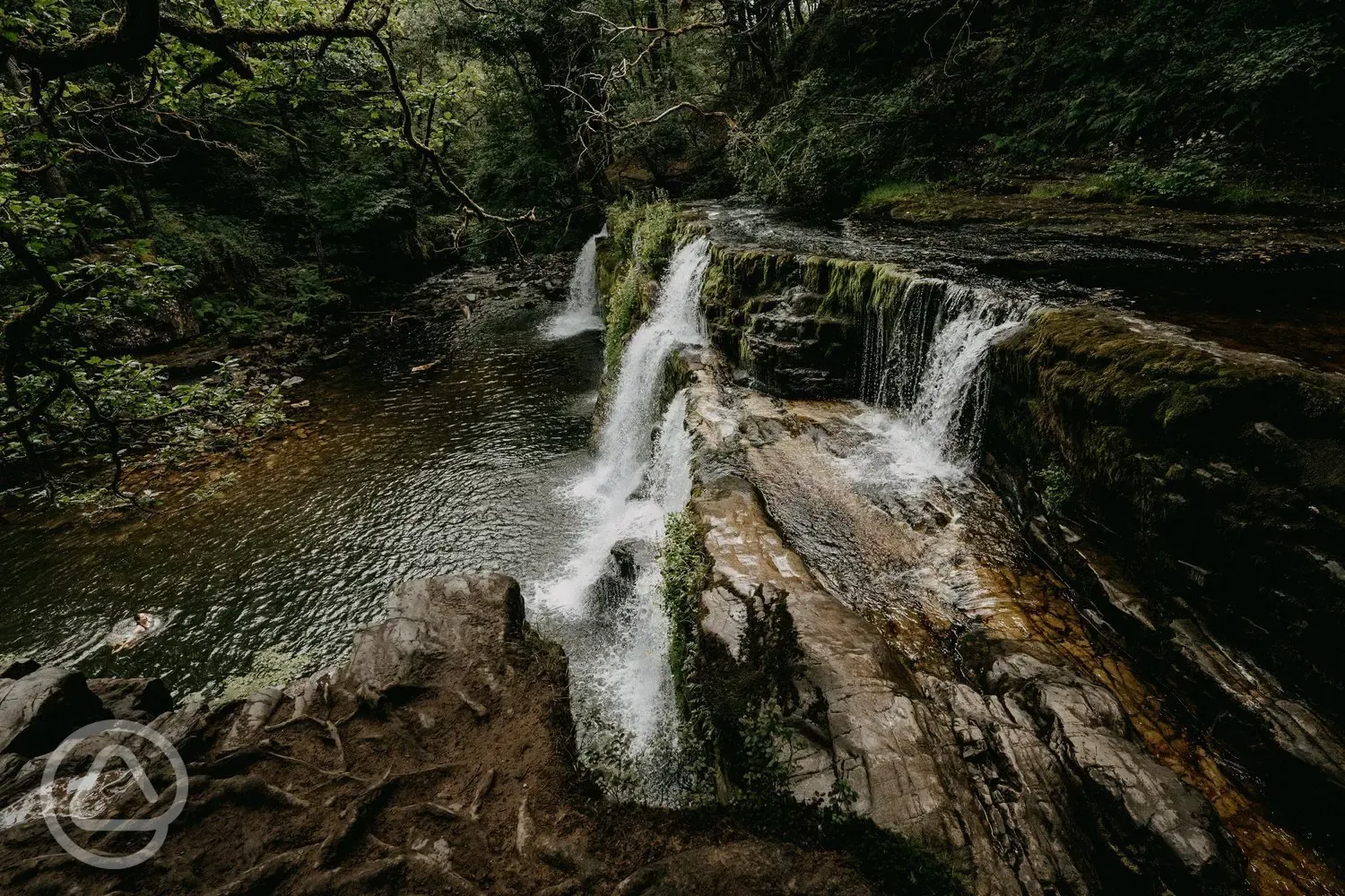 Waterfalls nearby