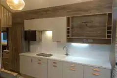 Glamping lodge kitchen Glamping lodge kitchen