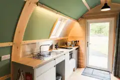 Foxwood pod kitchenette