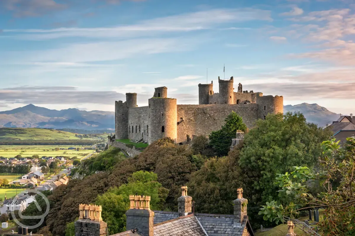 Nearby Harlech Castle