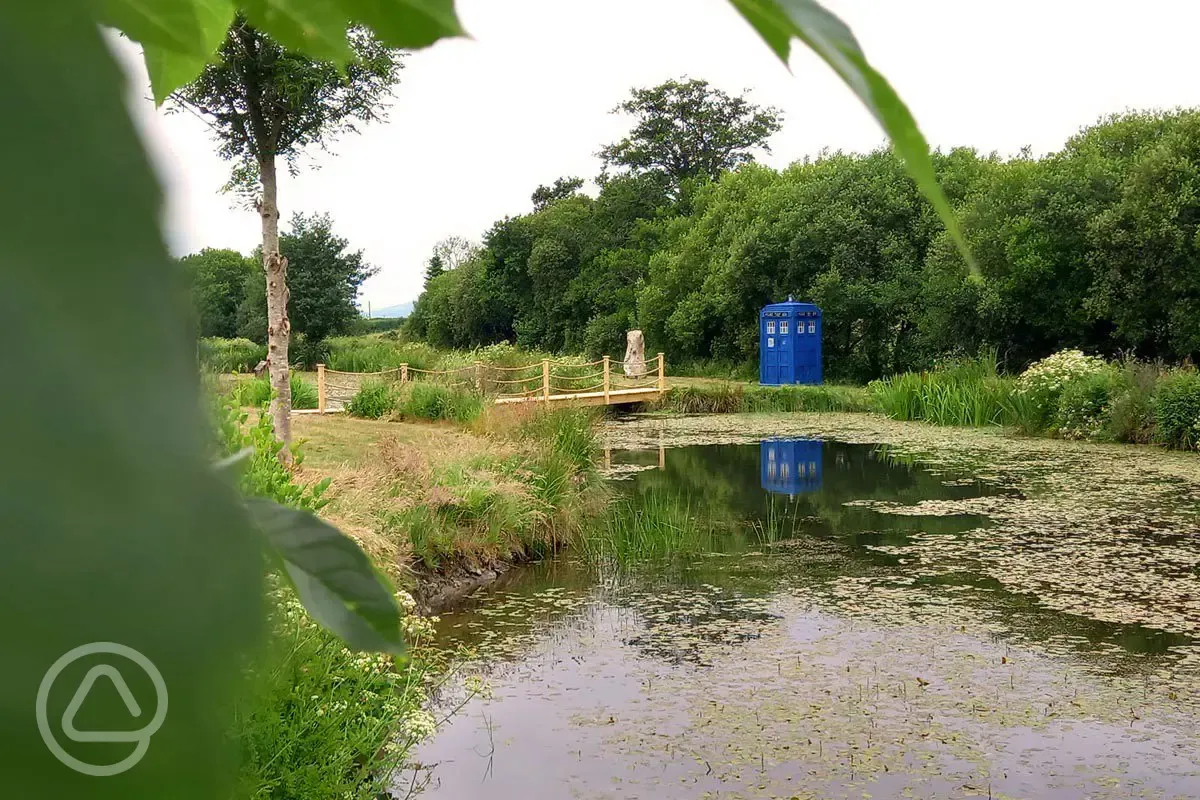 Tardis by the lake