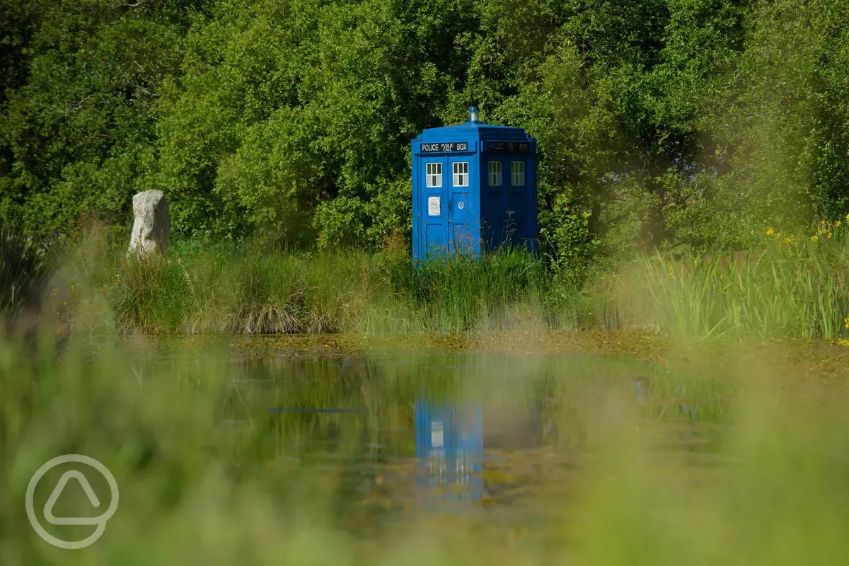 Tardis by the lake