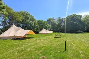 Fallow Fields Camping at Lathe Barn, Burmarsh, Dymchurch, Kent (8.3 miles)
