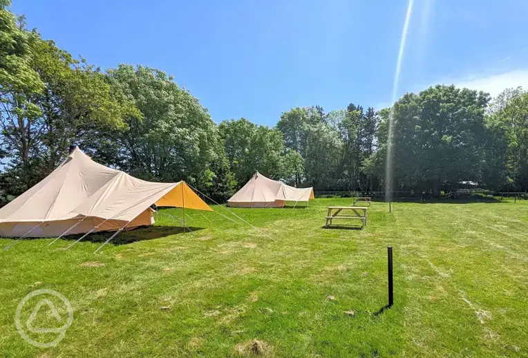 Bell tent only field