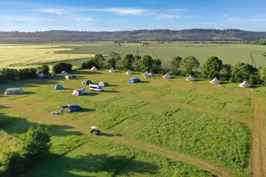 Fallow Fields Camping at Lathe Barn