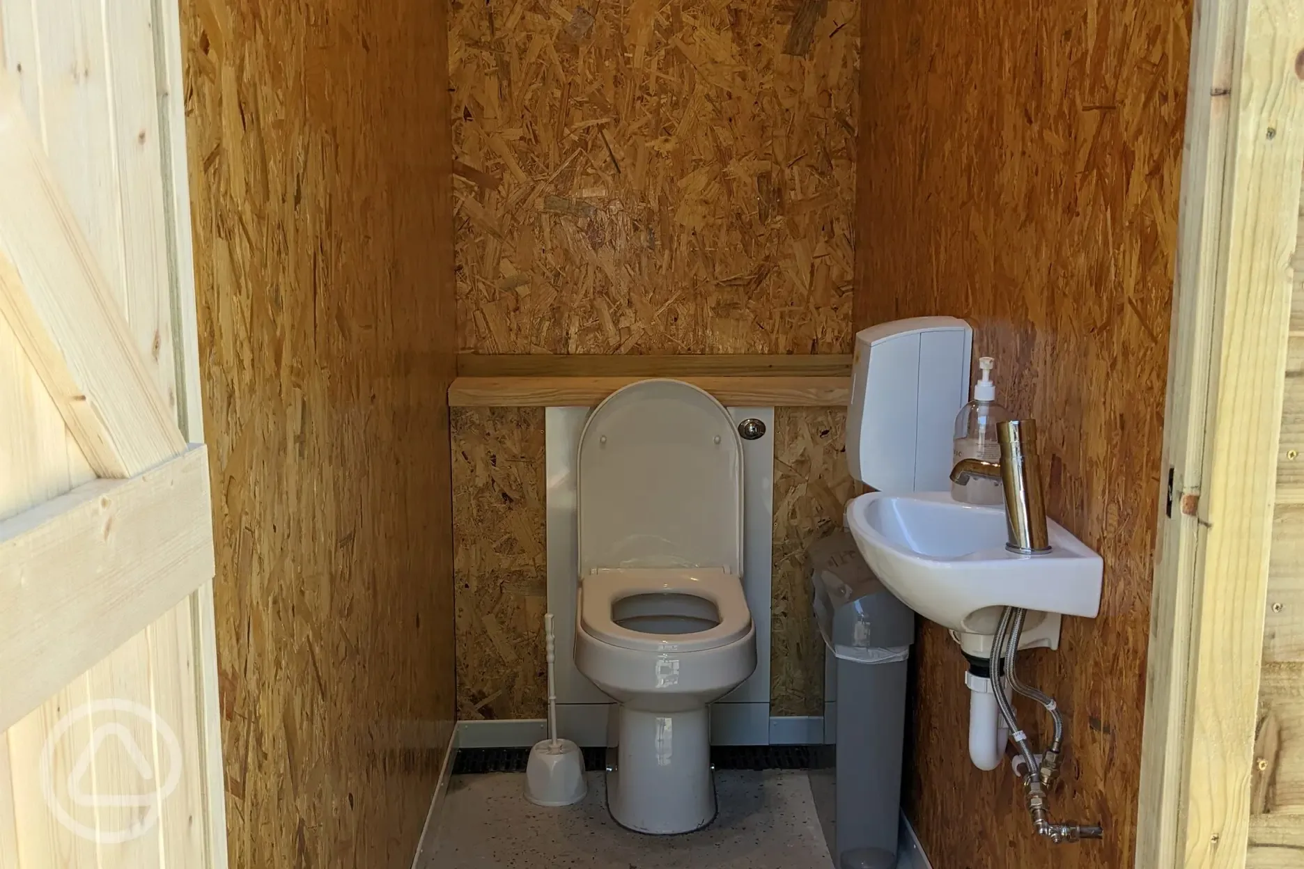 Toilets block