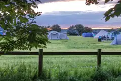 Spacious 8m x 10m pitches give you plenty of room