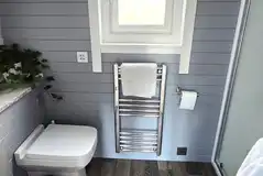 The Nest glamping pod ensuite bathroom The Nest glamping pod ensuite bathroom