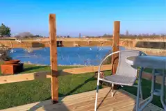 Lakeside views from the Dragonfly decking 