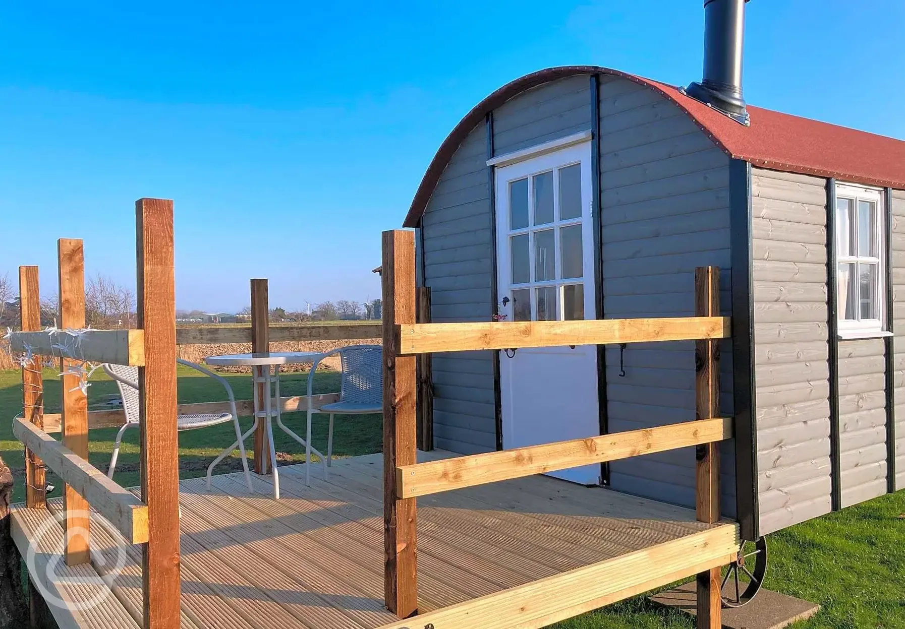 Dragonfly shepherd's hut 