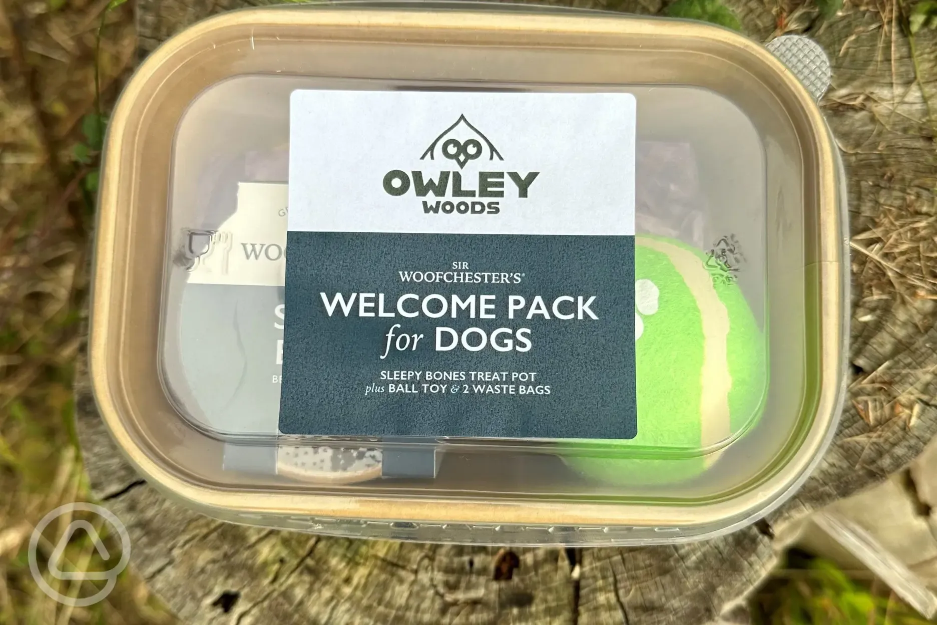 Welcome pack for dogs