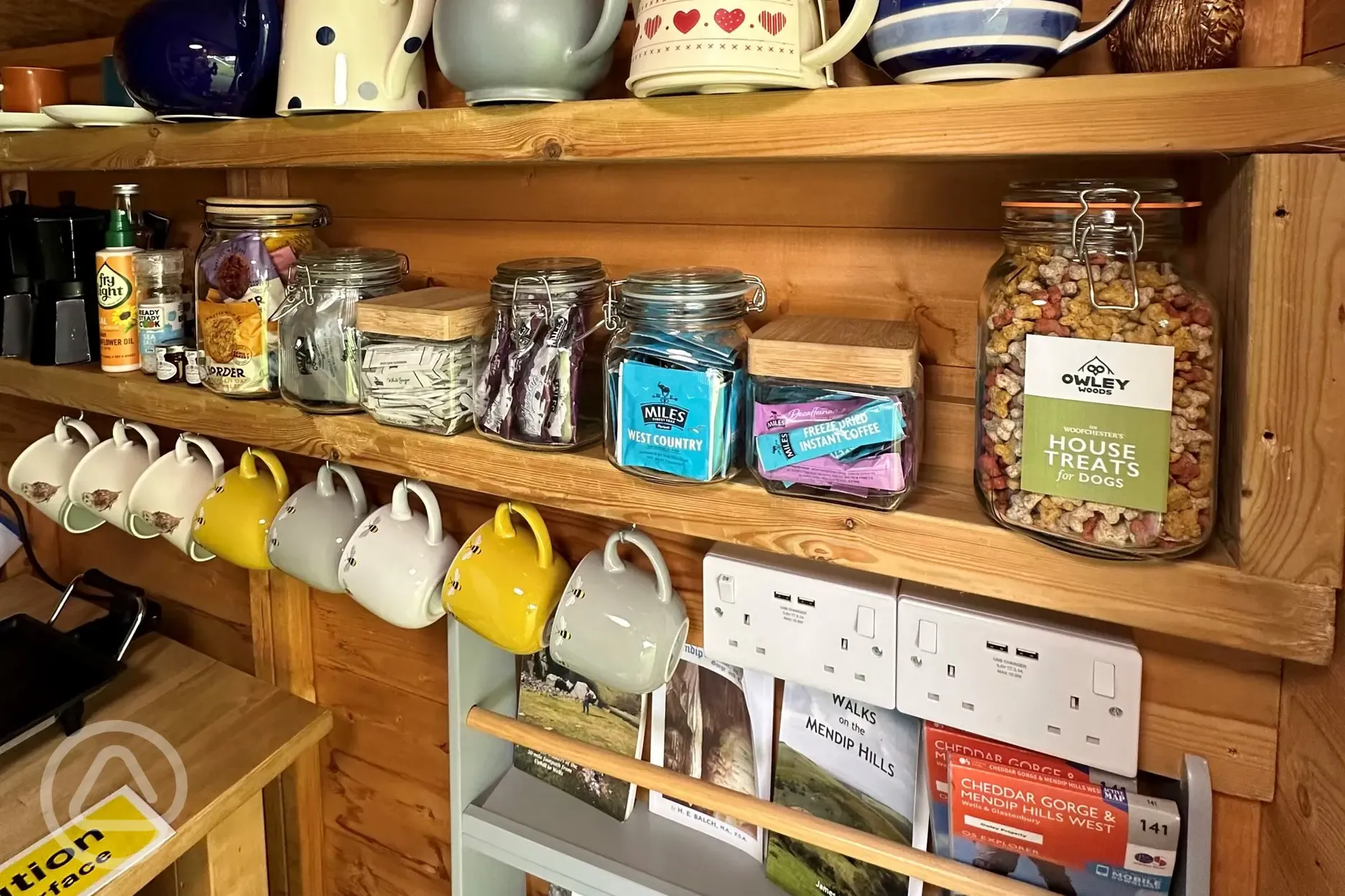 Shared kitchen interior