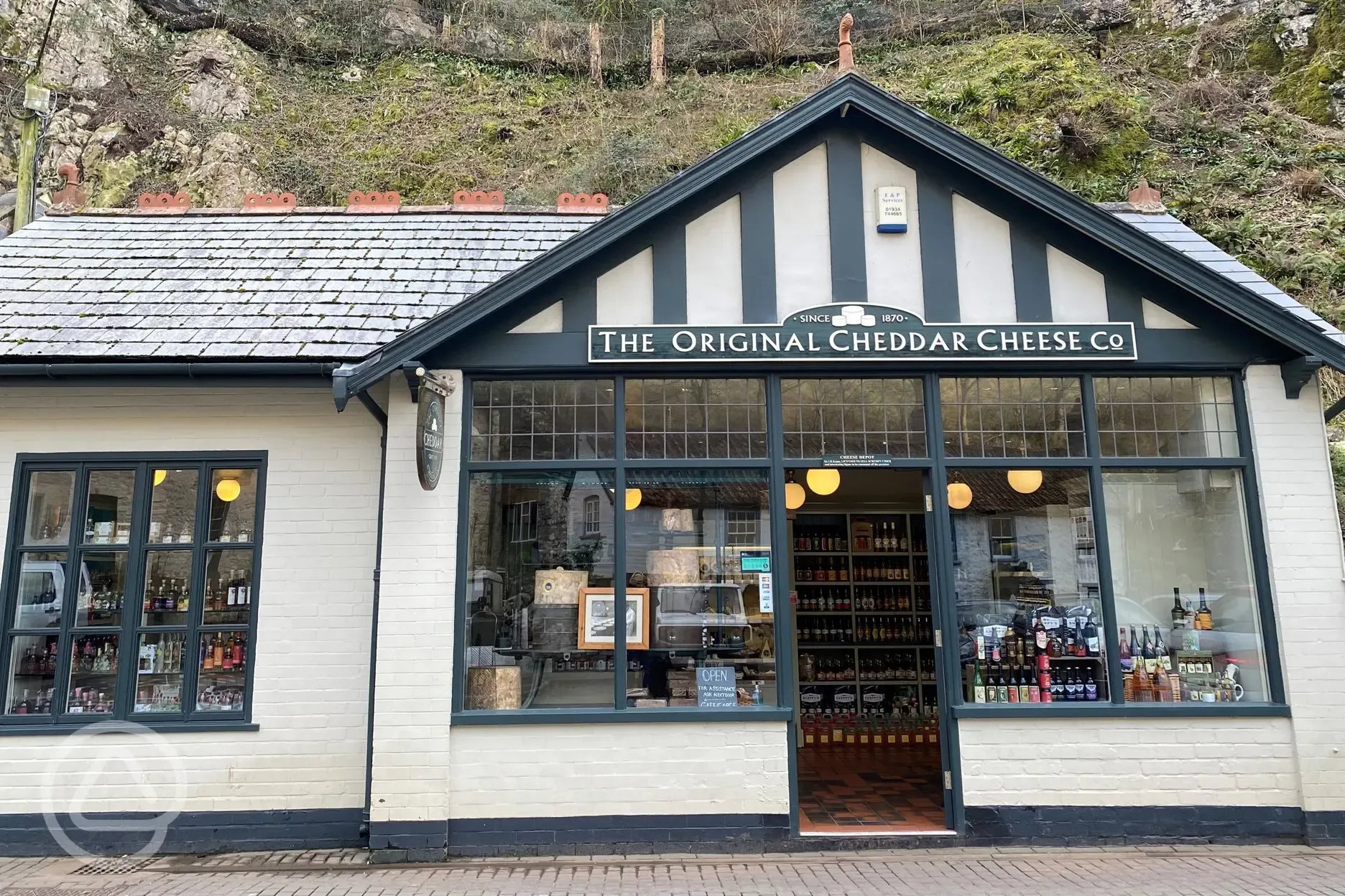 The original Cheddar Cheese shop