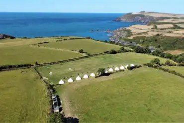 Bell tent aerial