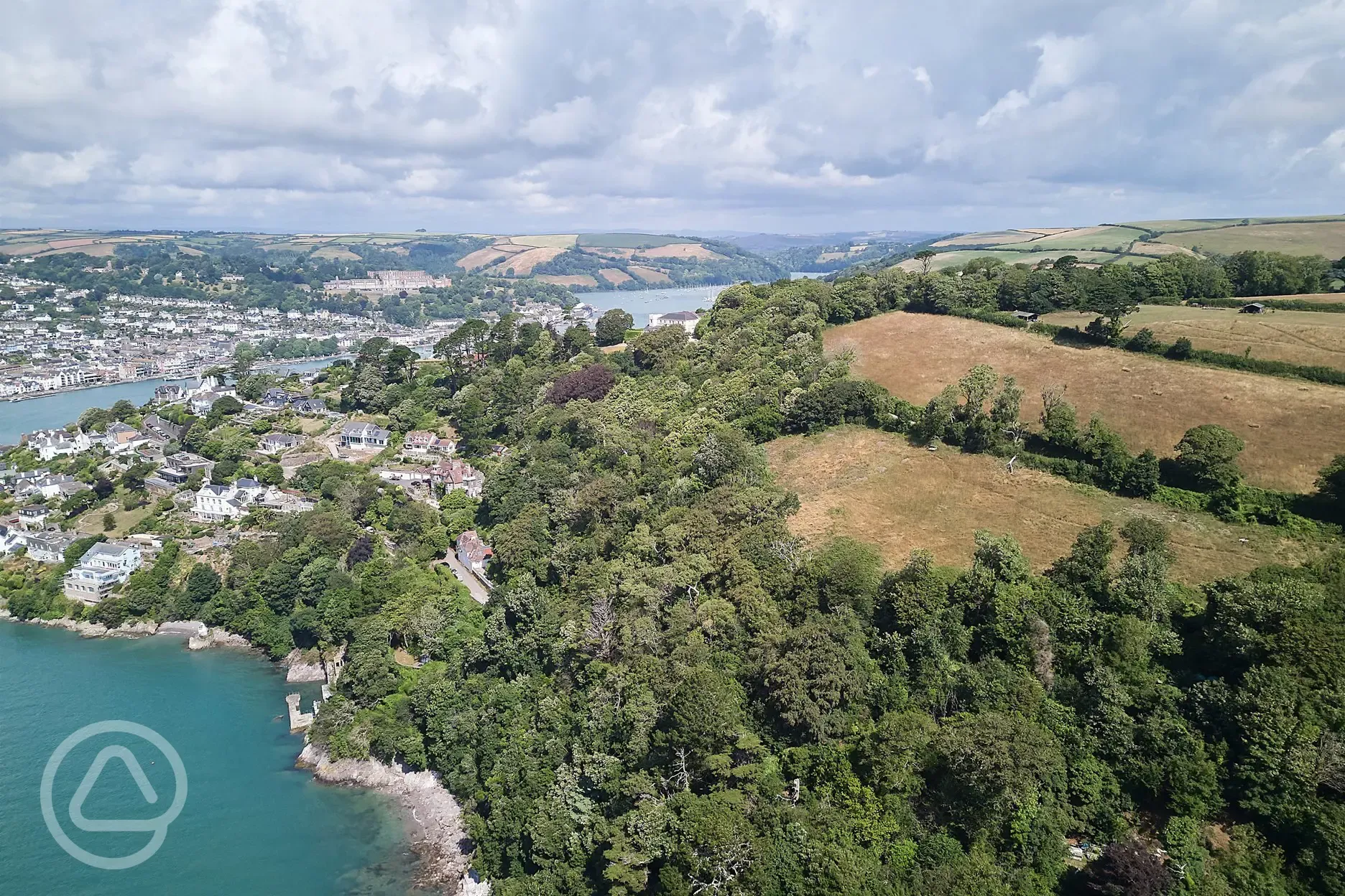 Aerial of site