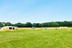 Non electric grass pitches at Cattlestone Farm