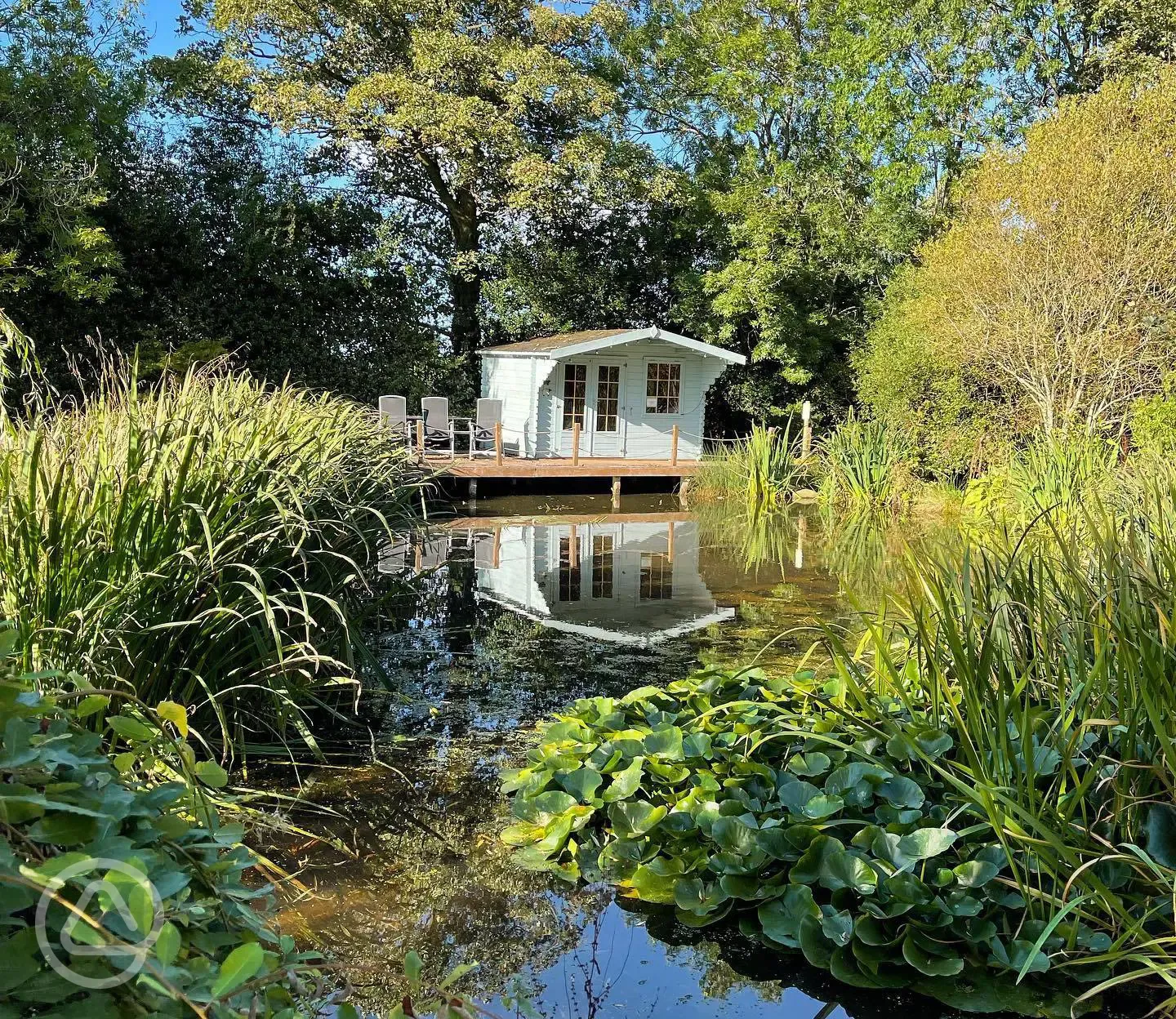 Lakeside hut