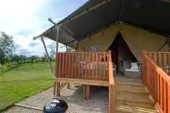 Safari tent