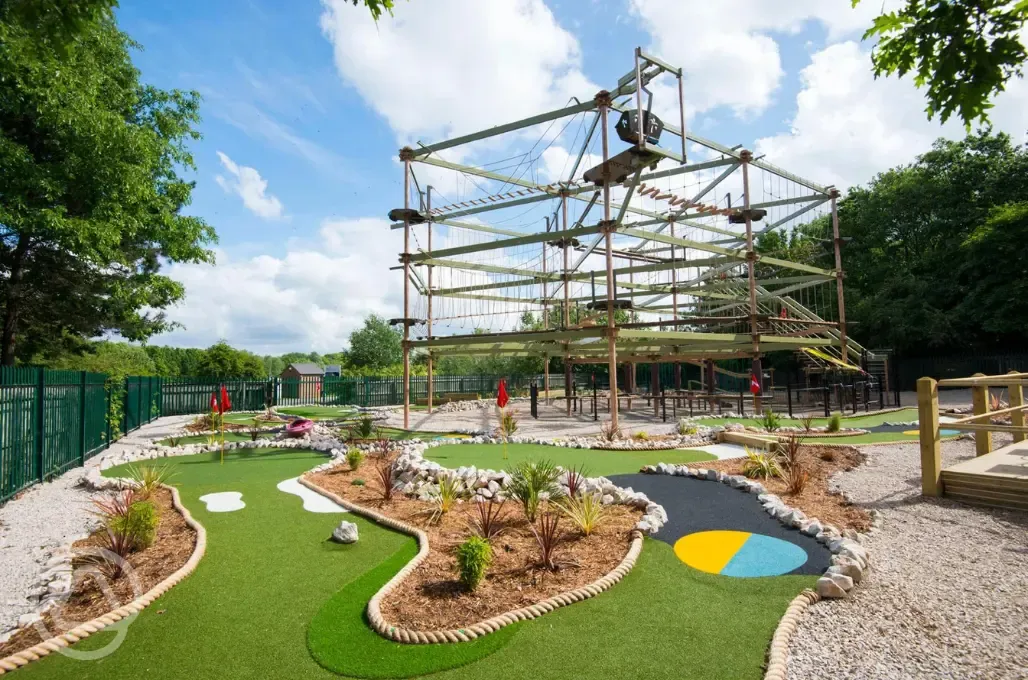 Sky trail and mini golf