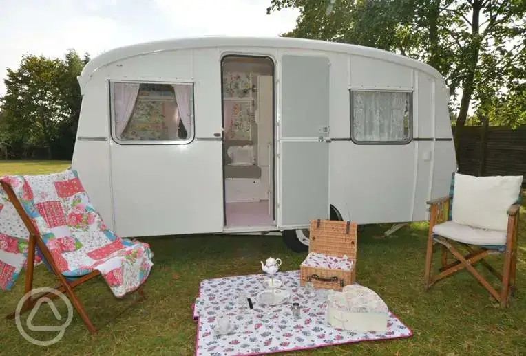 Vintage caravan