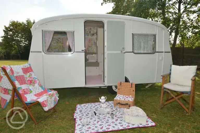 Vintage caravan