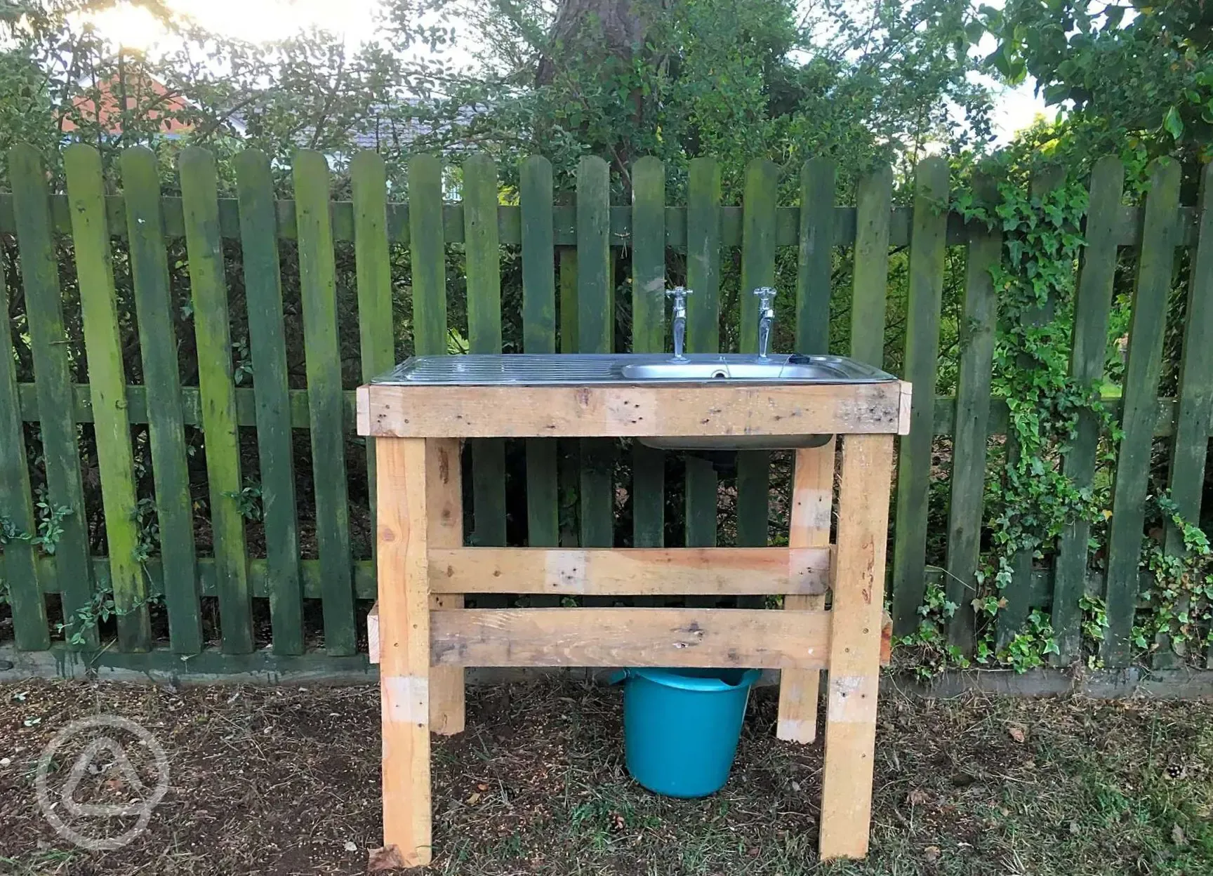 Washing up area 