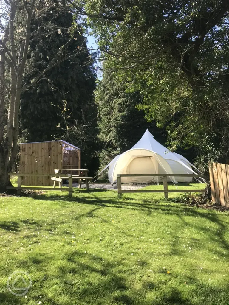 Barn Owl bell tent