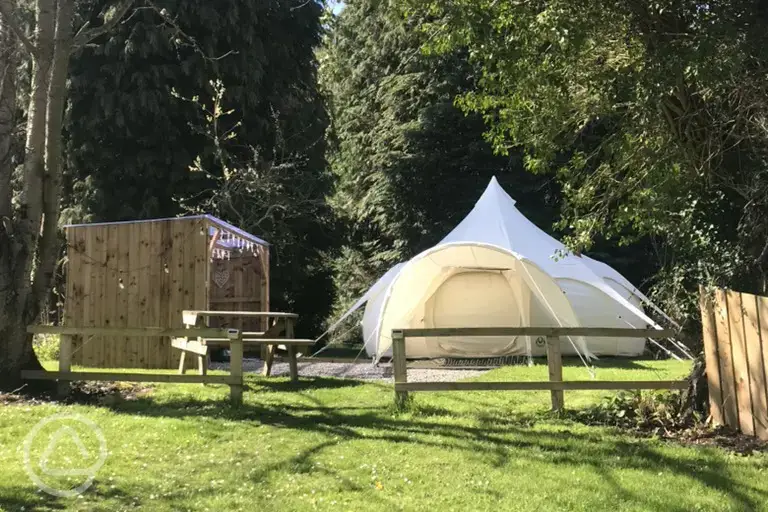 Barn Owl bell tent