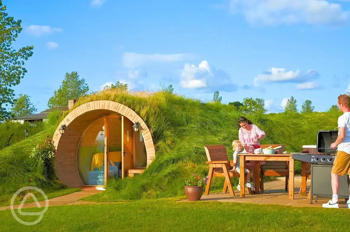 Hare's View glamping pod