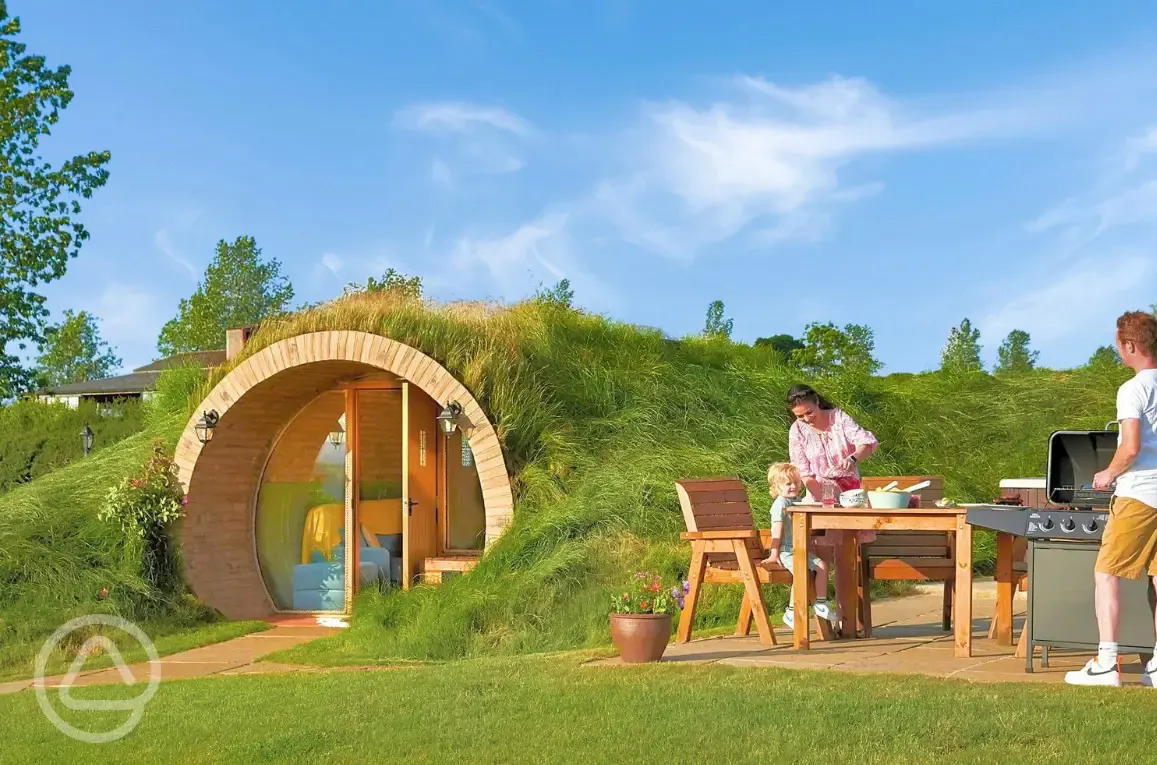 Hare's View glamping pod