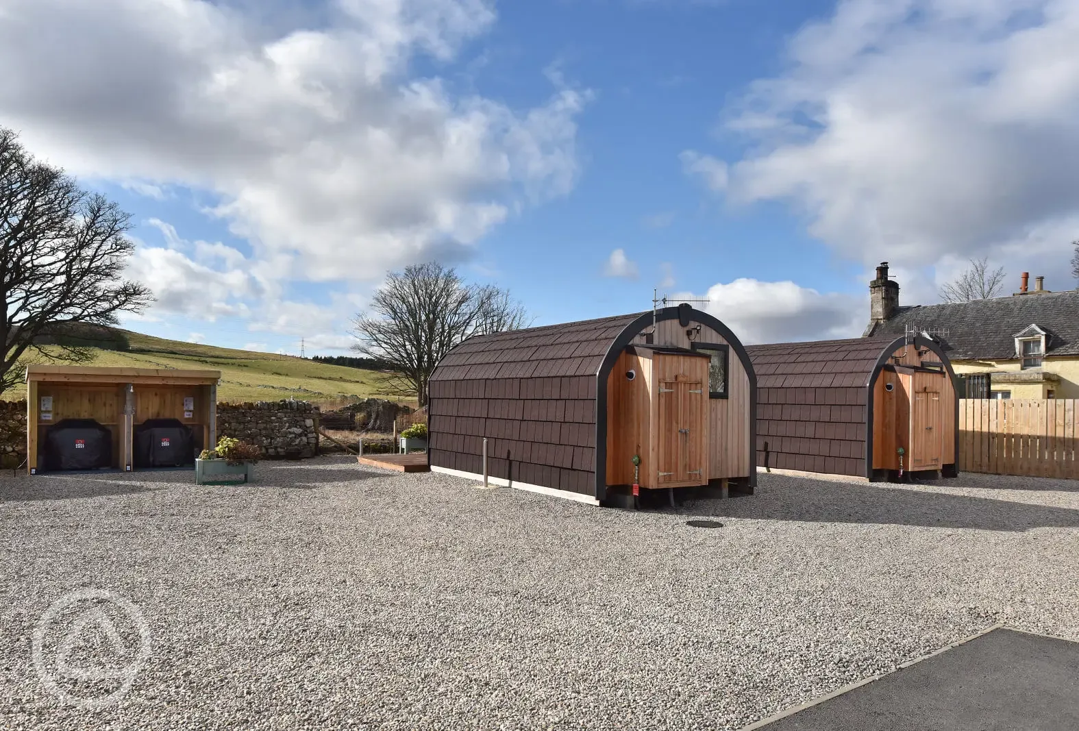 Ensuite glamping pods