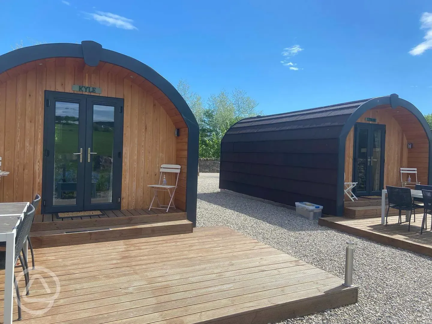 Ensuite glamping pods