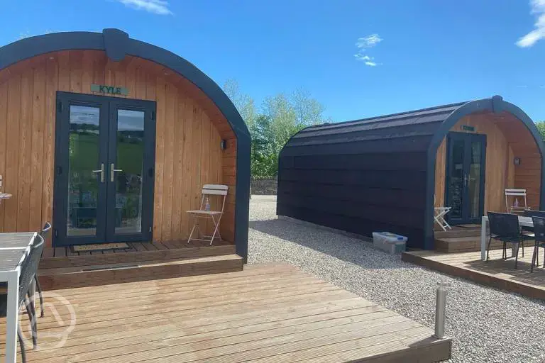 Ensuite glamping pods